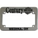 Chrome Plated Raised Plastic Motorcycle License Plate Frames