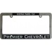 Chrome Plated Screen Printed Plastic License Plate Frames