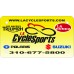 Custom Printed Full Color Digital Polyethylene Motorcycle Dealer License Plates (.023 Poly)