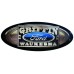 Custom Screen Printed DomeCal Car Dealer Decals (Up to 1.99 Sq. In.)