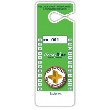 Custom Printed Full Color Digital Parking Permit Hang Tags (3-1/2" x 9-1/4")