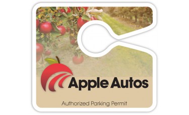 Full Color Digital Parking Permit Hang Tags (4" x 3-1/2")