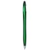 Custom Printed TouchWrite Query Stylus Ballpoint Pens - Green
