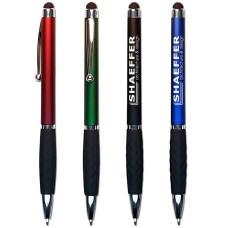 Custom Printed TouchWrite Navigator Stylus Retractable Grip Ballpoint Pens