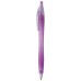 Custom Printed Sidekick Translucent Retractable Ballpoint Pens - Purple