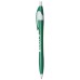 Custom Printed Sidekick Retractable Ballpoint Pens - Green/White