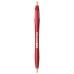 Custom Printed Sidekick Retractable Ballpoint Pens - Red/White