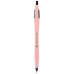 Custom Printed Sidekick Retractable Ballpoint Pens - Pink/Black
