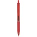 Custom Printed Allentown Retractable Translucent Grip Ballpoint Pens - Red