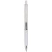 Custom Printed Allentown Retractable Translucent Grip Ballpoint Pens - White