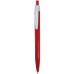 Custom Printed Cambria Retractable Ballpoint Pens - Red/White