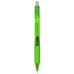 Custom Printed Tahiti Translucent Retractable Gel Ink Pens - Lime Green