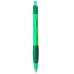 Custom Printed Glory Retractable Translucent Grip Ballpoint Pens - Green