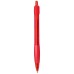 Custom Printed Glory Retractable Translucent Grip Ballpoint Pens - Red