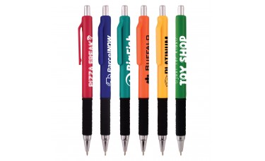Custom Printed Bahama Retractable Grip Ballpoint Pens
