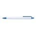 Custom Printed Tri-Stic® Pens - White/Blue