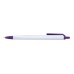 Custom Printed Tri-Stic® Pens - White/Purple