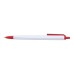 Custom Printed Tri-Stic® Pens - White/Red