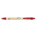 Custom Printed WideBody® Pens - Cream/Red