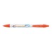 Custom Printed WideBody® Pens - White/Orange
