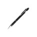Custom Laser Engraved Assant Stylus Metal Retractable Ballpoint Pens - Black