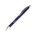 Custom Laser Engraved Winston Metal Retractable Ballpoint Pens - Blue