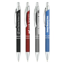 Custom Laser Engraved Nova Metal Retractable Ballpoint Pens