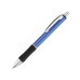 Custom Laser Engraved Benton Metal Retractable Ballpoint Pens - Blue