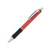 Custom Laser Engraved Benton Metal Retractable Ballpoint Pens - Red