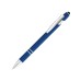 Custom Laser Engraved Chester Stylus Soft Touch Metal Ballpoint Pens - Blue