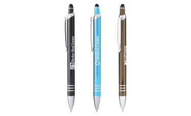 Custom Laser Engraved Princeton Stylus Metal Retractable Ballpoint Pens