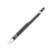 Custom Laser Engraved Princeton Stylus Metal Retractable Ballpoint Pens - Black