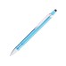 Custom Laser Engraved Princeton Stylus Metal Retractable Ballpoint Pens - Blue