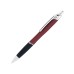 Custom Laser Engraved Forte Soft Touch Metal Retractable Ballpoint Pens - Red