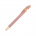 Custom Laser Engraved Guardian Stylus Soft Touch Gold Metal Retractable Ballpoint Pens - Rose Gold