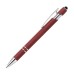 Custom Laser Engraved Chester Stylus Soft Touch Metal Ballpoint Pens - Burgundy Custom Laser Engraved Chester Stylus Soft Touch Metal Ballpoint Pens - Burgundy