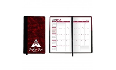 Custom Printed "Florence" Designer Hard Cover Academic Pocket Planners