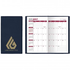 Custom Printed "Ireland" Soft Cover Sewn Vinyl Academic Pocket Planners