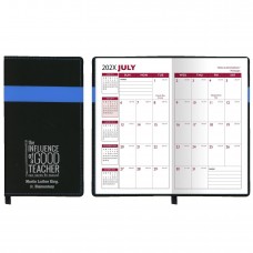 Custom Printed "Joliett" 2-Tone Soft Vinyl Cover Academic Pocket Planners