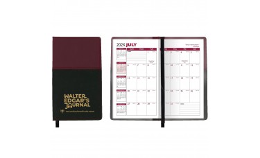Custom Printed "Mystic" 2-Tone Soft Vinyl Cover Academic Pocket Planners