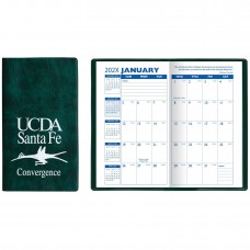 Custom Printed Executive Vinyl Monthly Pocket Planners Custom Printed Executive Vinyl Monthly Pocket Planners