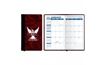 Custom Printed "Florence" Designer Hard Cover Monthly Pocket Planners Custom Printed "Florence" Designer Hard Cover Monthly Pocket Planners