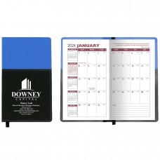 Custom Printed "Mystic" 2-Tone Soft Vinyl Cover Monthly Pocket Planners