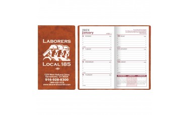 Custom Printed Executive Vinyl Weekly Pocket Planners Custom Printed Executive Vinyl Weekly Pocket Planners