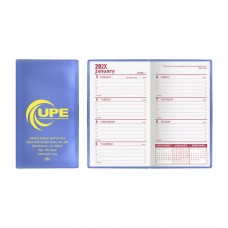 Custom Printed Translucent Vinyl Weekly Pocket Planners