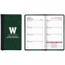 Custom Printed "Florence" Designer Hard Cover Weekly Pocket Planners