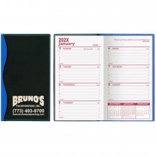 Custom Printed "Holland" 2-Tone Soft Vinyl Cover Weekly Pocket Planners