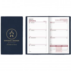 Custom Printed "Ireland" Soft Cover Sewn Vinyl Weekly Pocket Planners