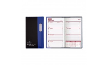 Custom Printed "Lafayette" 2-Tone Soft Vinyl Cover Weekly Pocket Planners With Pen Custom Printed "Lafayette" 2-Tone Soft Vinyl Cover Weekly Pocket Planners With Pen