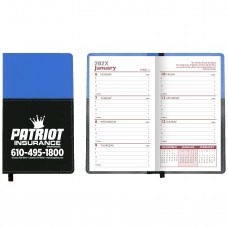 Custom Printed "Mystic" 2-Tone Soft Vinyl Cover Weekly Pocket Planners